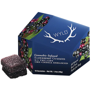 WYLD - Wyld - Elderberry CBN - Gummy  - 100mg