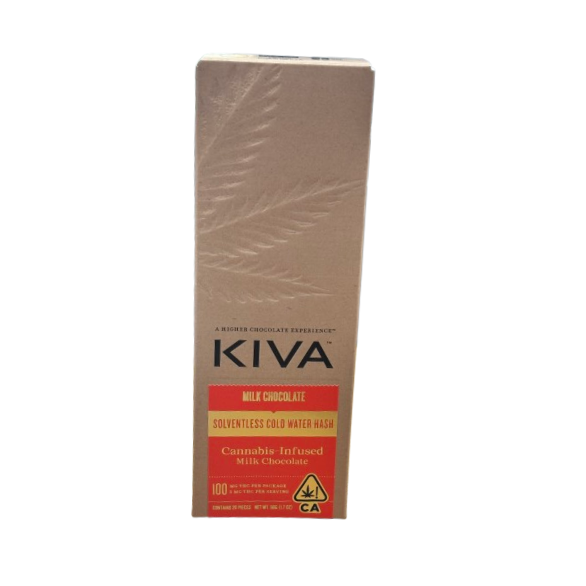 Kiva: Kiva Solventless Bar Milk Chocolate