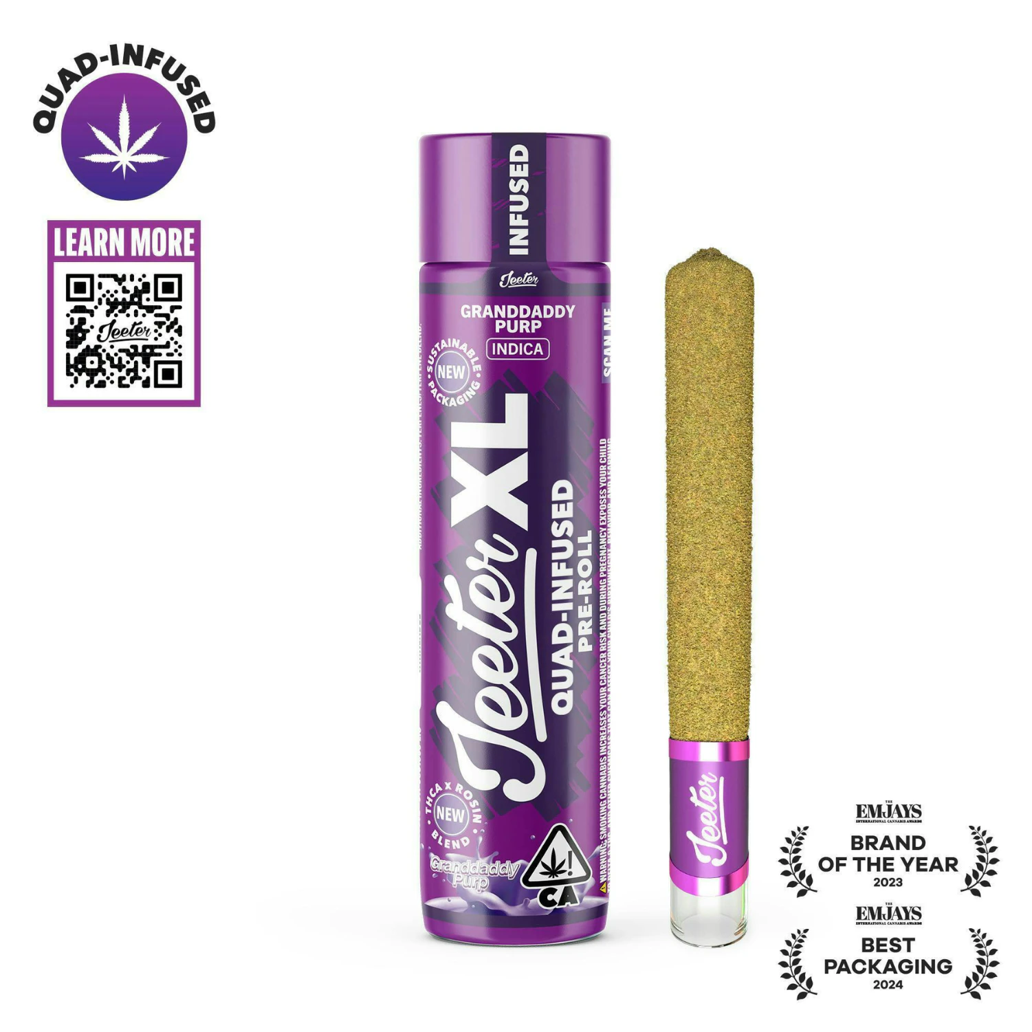Jeeter - Jeeter - Preroll - Granddaddy Purp - 2G Main Image
