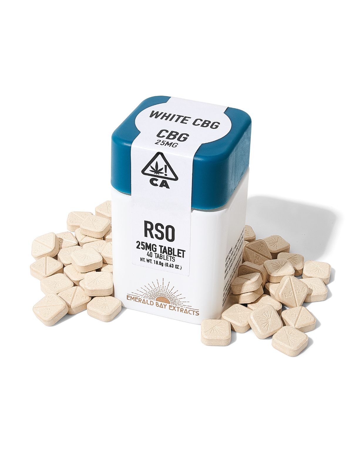 Emerald Bay - Tablets - White CBG - 25MG