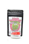  Sour Raspberry Gummies 10 pack (100mg)
