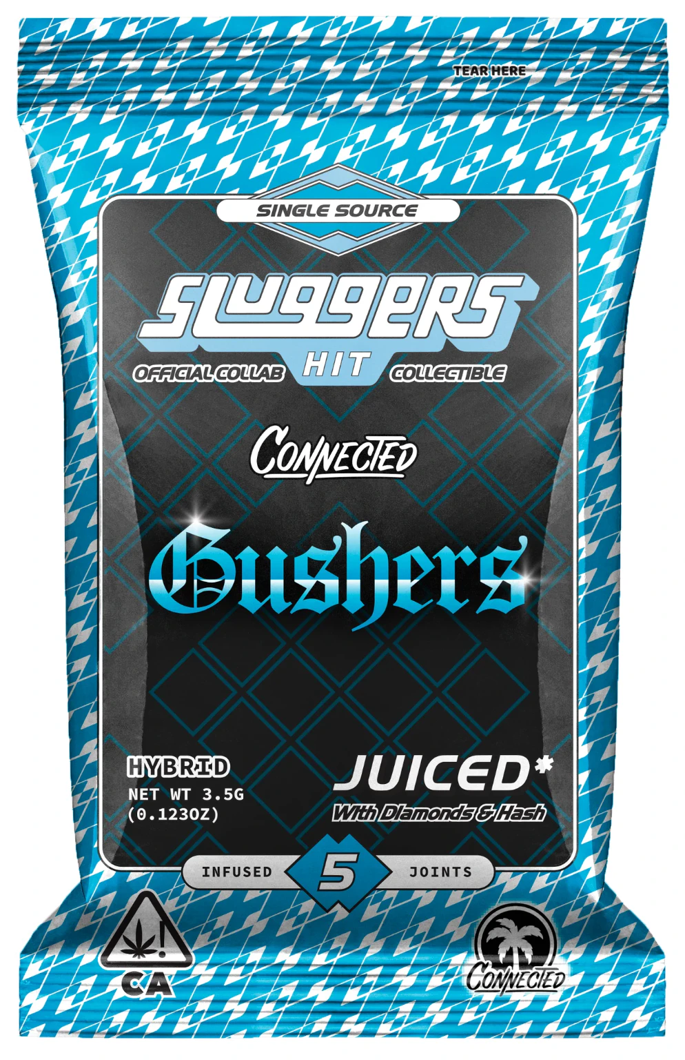 Sluggers Hit - Sluggers - Preroll - Infused - Gushers - 5 Pack Main Image