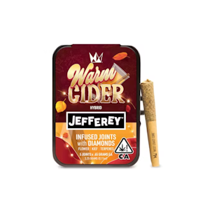 WEST COAST CURE - Warm Cider (H) | .65g 5pk Diamond Infused Jefferey Prerolls | West Coast Cure