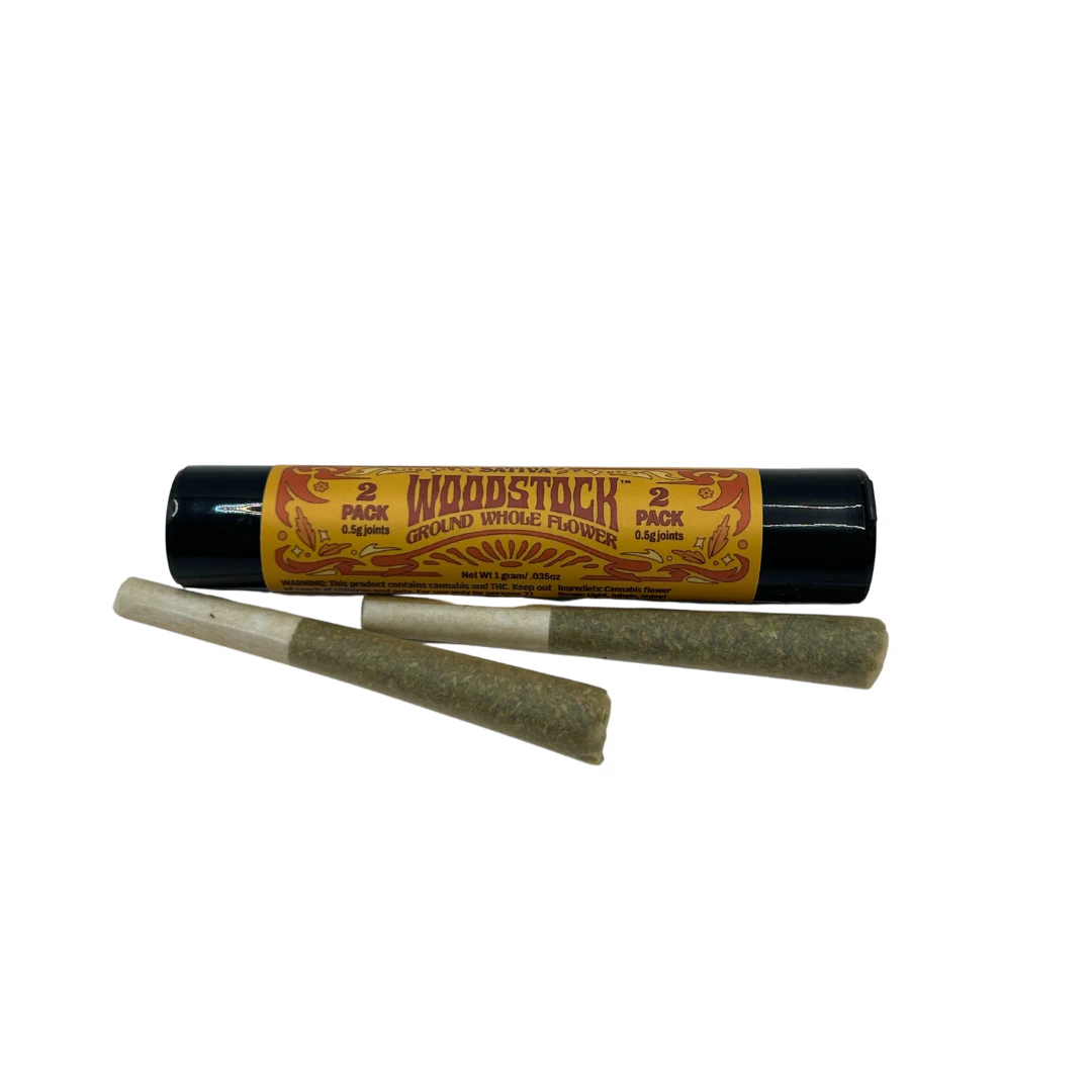 Woodstock Heritage Strains - Picasso Moon - 0.5g Preroll 2pk Main Image
