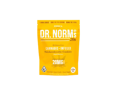 DR. NORM'S - Dr Norms - Edibles - Cookies - Snickerdoodle - 5 Pack