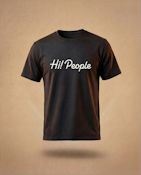 Black Hi! People Shirts - Large