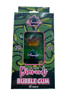 Amnesia - Amnesia - Bubble Gum 2G Liquid Diamond Disposable