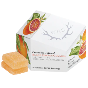 WYLD - Wyld - Blood Orange CBC - Gummy - 100mg