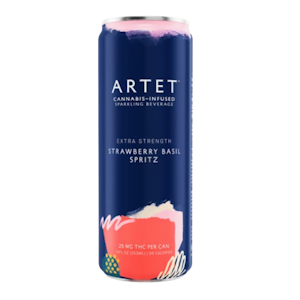 ARTET - Artet - Strawberry Basil Spritz - Single - 25mg
