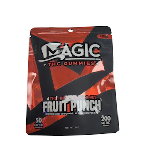 Magic | Fruit Punch | 200mg Gummies