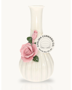 Rose Vase Bong - Pink - Accessory