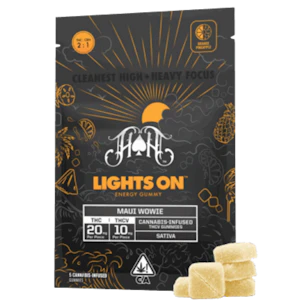 Heavy Hitters - Heavy Hitters - Lights On - Maui Wowie THCV (S) - Gummy - 5 Pack - 100mg