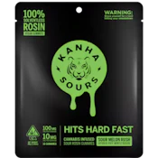 Kanha - Nano Sour - Melon Rush Rosin (H) - Gummy - 100mg