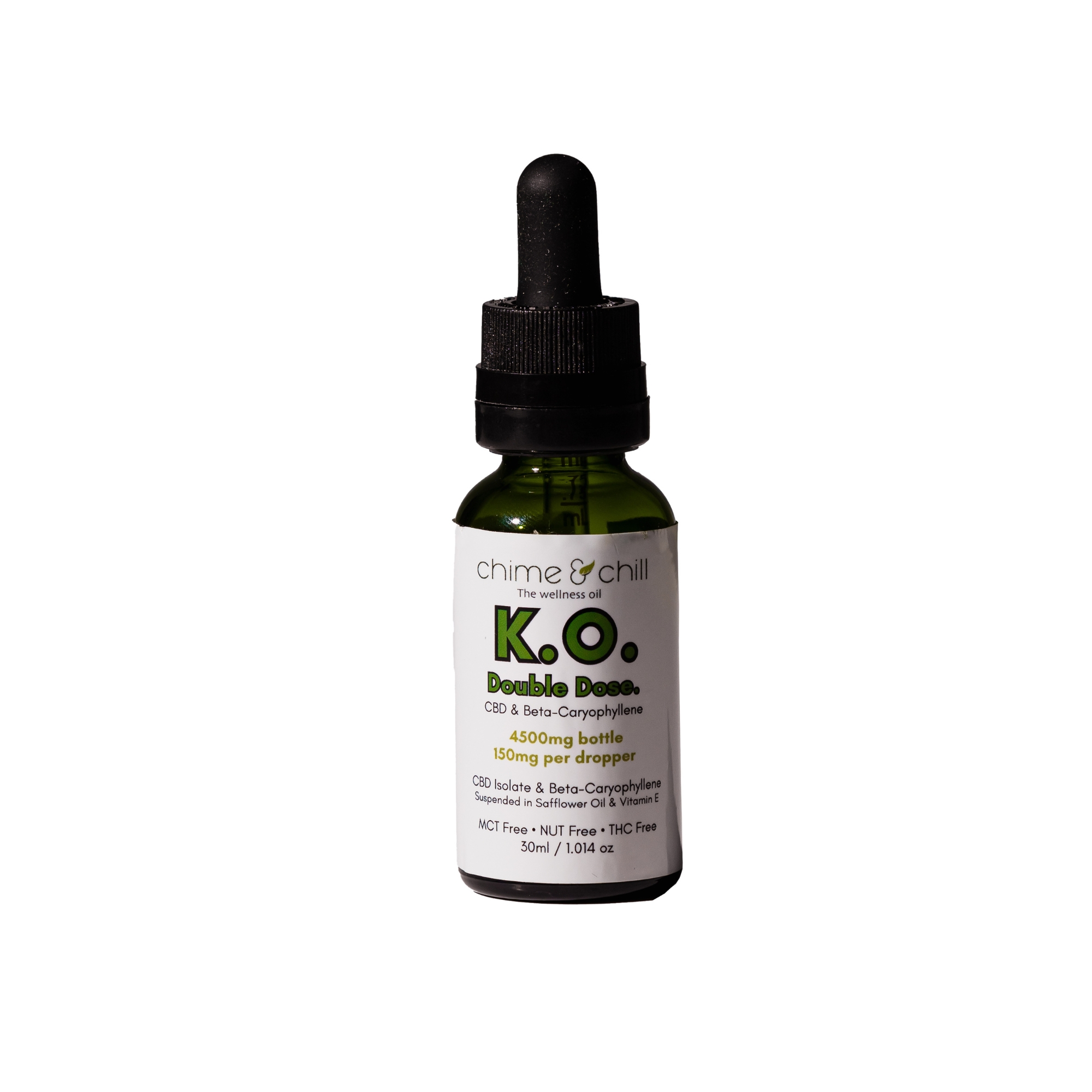 Chime & Chill | K.O. Double Dose Tincture - 4000mg CBD