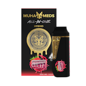 MUHA MEDS: Strawberry Runtz 1g Disposable (H)