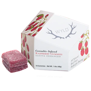 WYLD - Wyld - Raspberry (S) - Gummy - 100mg