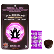 Emerald Sky - Indica Dark Chocolate Peanut Butter Cups - 10pk - 100mg