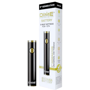 Dime Industries - Dime Industries - 510 Battery - Black Mini