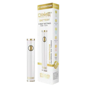 Dime Industries - 510 Battery - White Mini