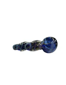 Glass Hand Pipe 5"-Gold Fumed