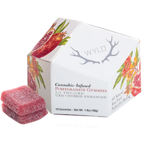 WYLD - Wyld - Pomegranate CBD - Gummy - 100mg