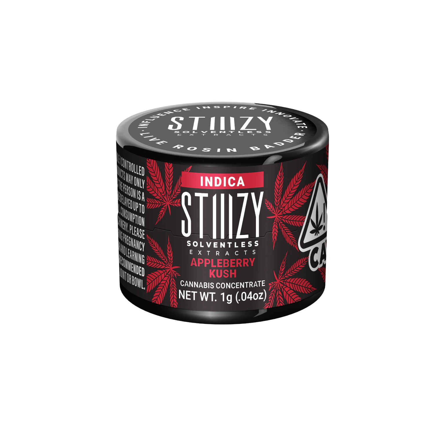 STIIIZY - Stiiizy - Live Rosin Badder - Appleberry Kush - 1G Main Image