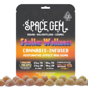 SPACE GEMS - Space Gems - Stellar Wellness CBD:THC 1:1 - 20pk - 100mg