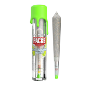 Packs Irish Cream Gelato 1g live resin infused glass tip joint