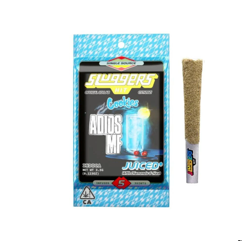 Sluggers Hit - Sluggers - Preroll - Infused - Adios MF - 5 Pack Main Image