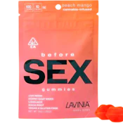 Lavinia - Kinky Bites - Before Sex Peach Mango Gummy - 10 Pack - 100mg
