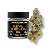 Claybourne | King Louis OG 3.5g (Indica) - Classic Cuts Indoor Flower