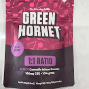 Black Cherry | 1:1 Gummies | 100 MG