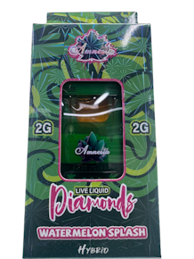 Amnesia - Watermelon Splash 2G Liquid Diamond Disposable