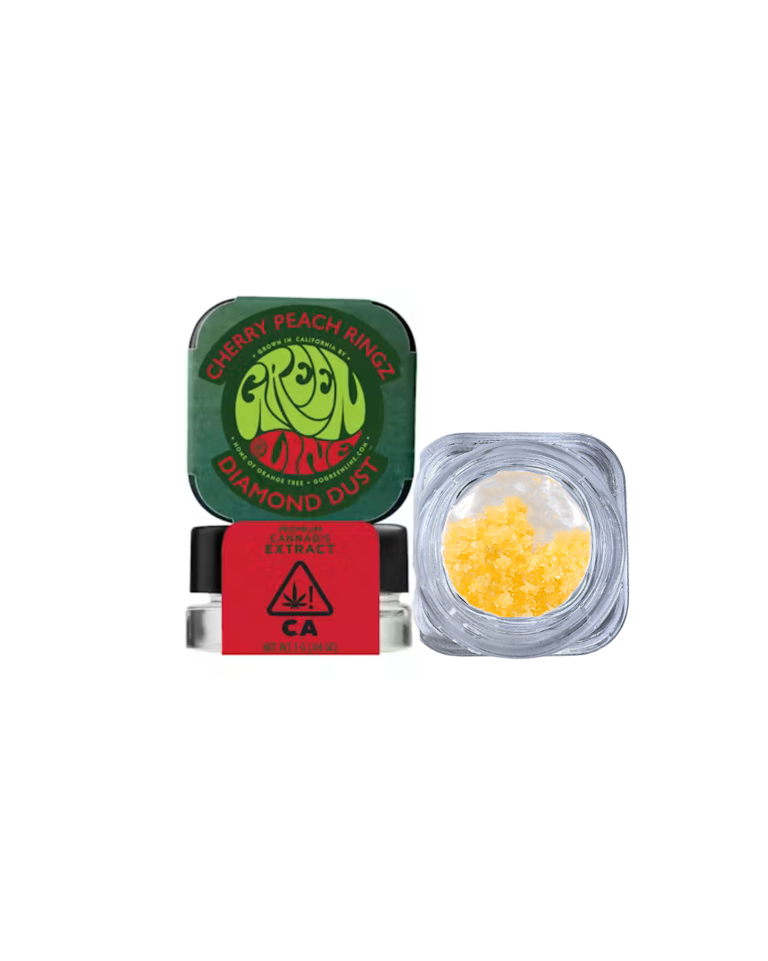 1g Cherry Peach Ringz Sugar - Greenline picture