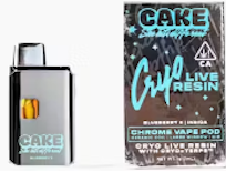 Cake Cryo Live Resin All In One 1g Blueberry Z