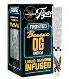 Claybourne Diamond Frosted Flyers 5pk Preroll Banana OG