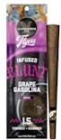 Claybourne Flyer Infused Blunt 1.5g Grape Gasolina