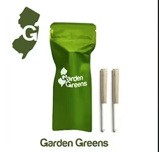 GARDEN GREENS - Garden Greens 2pk Preroll 1g Blueberry Cruffin