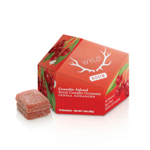 WYLD - Wyld Gummies Sour Cherry 
