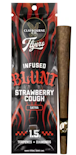 Claybourne Flyer Infused Blunt 1.5g Strawberry Cough