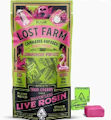L.F. Kiva Live Rosin Fruit Chews Dragon Fruit