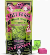 L.F. Kiva Live Rosin Fruit Chews Dragon Fruit