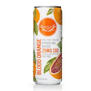 WYLD - WyLD CBD Blood Orange Sparkling Water 25mg
