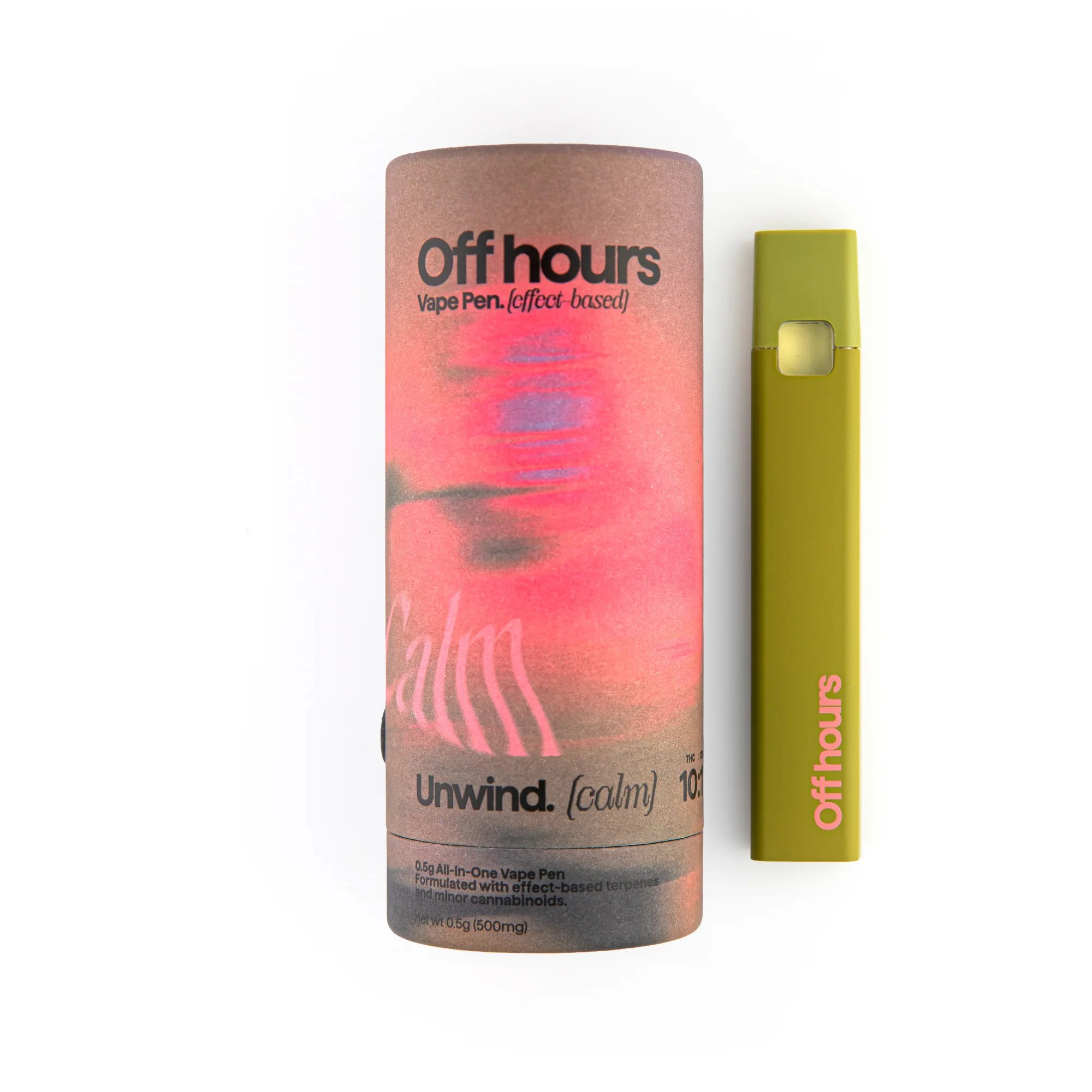 Off Hours - Off hours - Unwind. (Calm) - AIO Vape - 0.5g Main Image