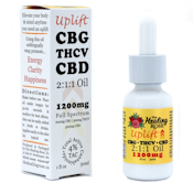 Healing Rose | Uplift (CBG:THCV:CBD) (2:1:1) - Tincture 1200mg