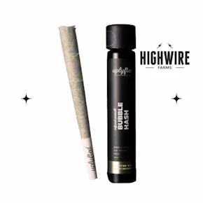 Uplyfted Permanent Marker X Marker Fumez Bubble Hash Infused Preroll 1.2g