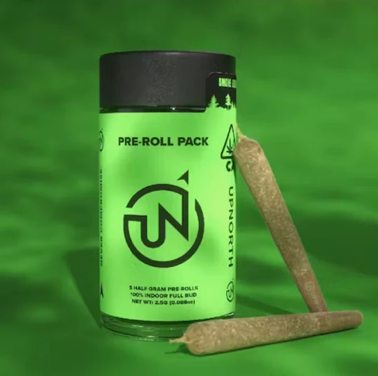 UPNORTH HUMBOLDT - UpNorth Humboldt | Pineapple Express | Indoor Pre-Roll 5pk | 2.5g Main Image