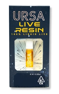 URSA EXTRACTS - URSA 1g Jack Herer Live Resin Cartridge