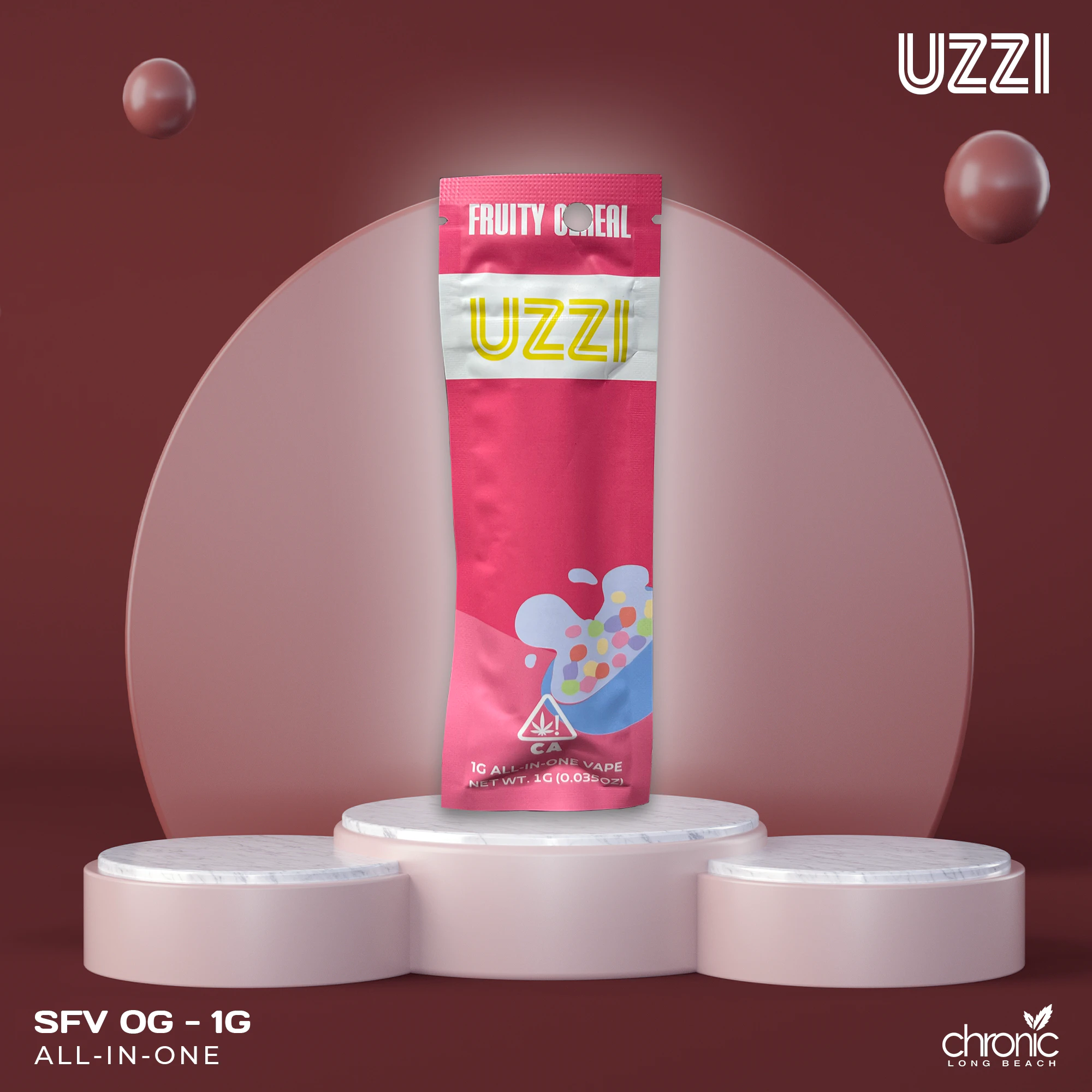 Uzzi - Chronic LB - Uzzi | All In One - Fruity Cereal Main Image