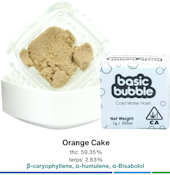 Basic Bubble - 1g Black Label - Orange Cake